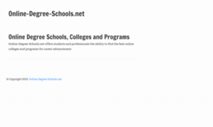 Online-degree-schools.net thumbnail