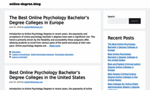 Online-degree.blog thumbnail