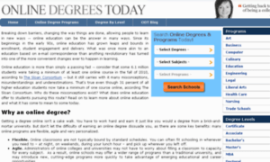 Online-degrees-today.com thumbnail