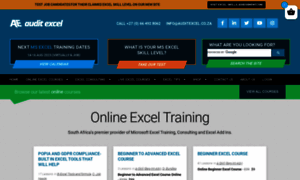 Online-excel-training.auditexcel.co.za thumbnail