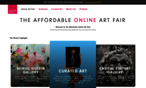 Online-fair.affordableartfair.com thumbnail