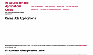 Online-job-applications.com thumbnail