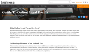 Online-legal-forms-review.toptenreviews.com thumbnail