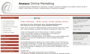 Online-marketing-beratung-ansaco.de thumbnail
