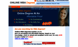 Online-mba-degrees.com thumbnail