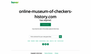 Online-museum-of-checkers-history.com thumbnail