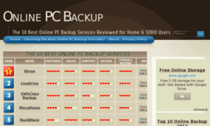 Online-pc-backup.com thumbnail