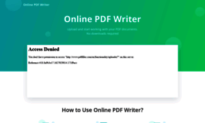 Online-pdf-writer.com thumbnail
