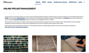 Online-projektmanagement.info thumbnail