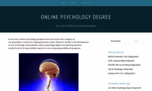 Online-psychology-degree.com thumbnail