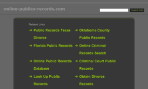 Online-publics-records.com thumbnail