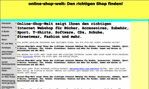 Online-shop-welt.de thumbnail