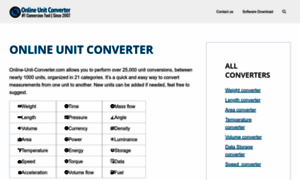 Online-unit-converter.com thumbnail