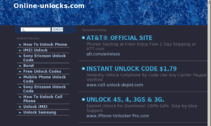 Online-unlocks.com thumbnail
