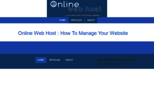 Online-web-host.net thumbnail