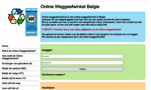 Online-weggeefwinkel.be thumbnail