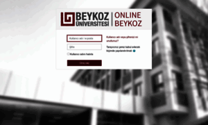 Online.beykoz.edu.tr thumbnail