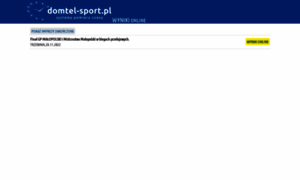 Online.domtel-sport.pl thumbnail