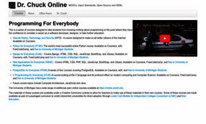 Online.dr-chuck.com thumbnail