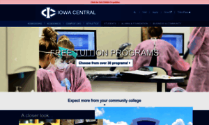 Online.iowacentral.edu thumbnail