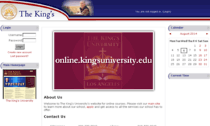 Online.kingsuniversity.edu thumbnail