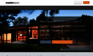 Online.masterspec.co.nz thumbnail