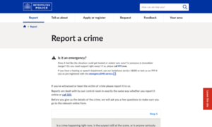 Online.met.police.uk thumbnail