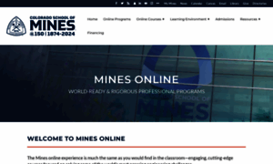Online.mines.edu thumbnail