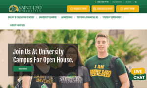 Online.saintleo.edu thumbnail