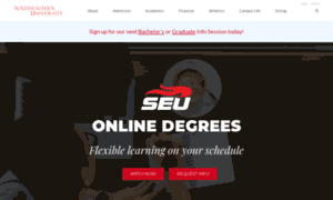 Online.seu.edu thumbnail