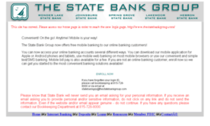 Online.thestatebankgroup.com thumbnail