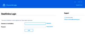 Online.thyssenkrupp-steel.com thumbnail