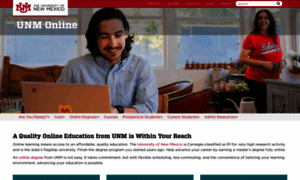 Online.unm.edu thumbnail
