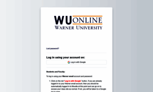 Online.warner.edu thumbnail