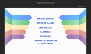 Online.yadkinbank.com thumbnail
