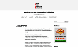 Onlineabuseprevention.org thumbnail