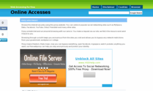 Onlineaccesses.info thumbnail