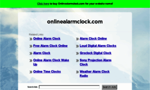 Onlinealarmclock.com thumbnail