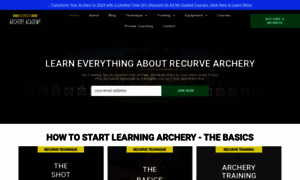 Onlinearcheryacademy.com thumbnail