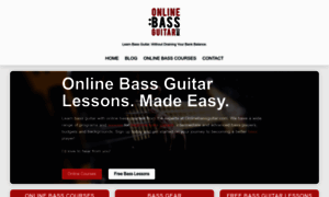 Onlinebassguitar.com thumbnail