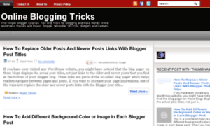Onlinebloggingtricks.com thumbnail