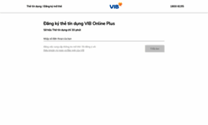 Onlinecard.vib.com.vn thumbnail