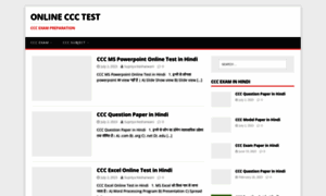 Onlineccctest.com thumbnail