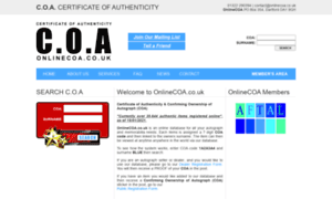 Onlinecoa.co.uk thumbnail