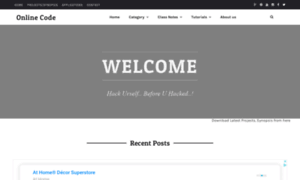 Onlinecode.in thumbnail