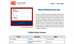 Onlinecollegecourses.com thumbnail