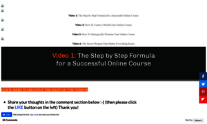 Onlinecourseformula.com thumbnail