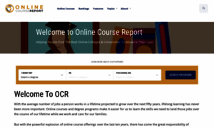 Onlinecoursereport.com thumbnail