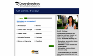 Onlinedegreefinder.com thumbnail