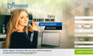 Onlinedegreeforprofessionals.com thumbnail